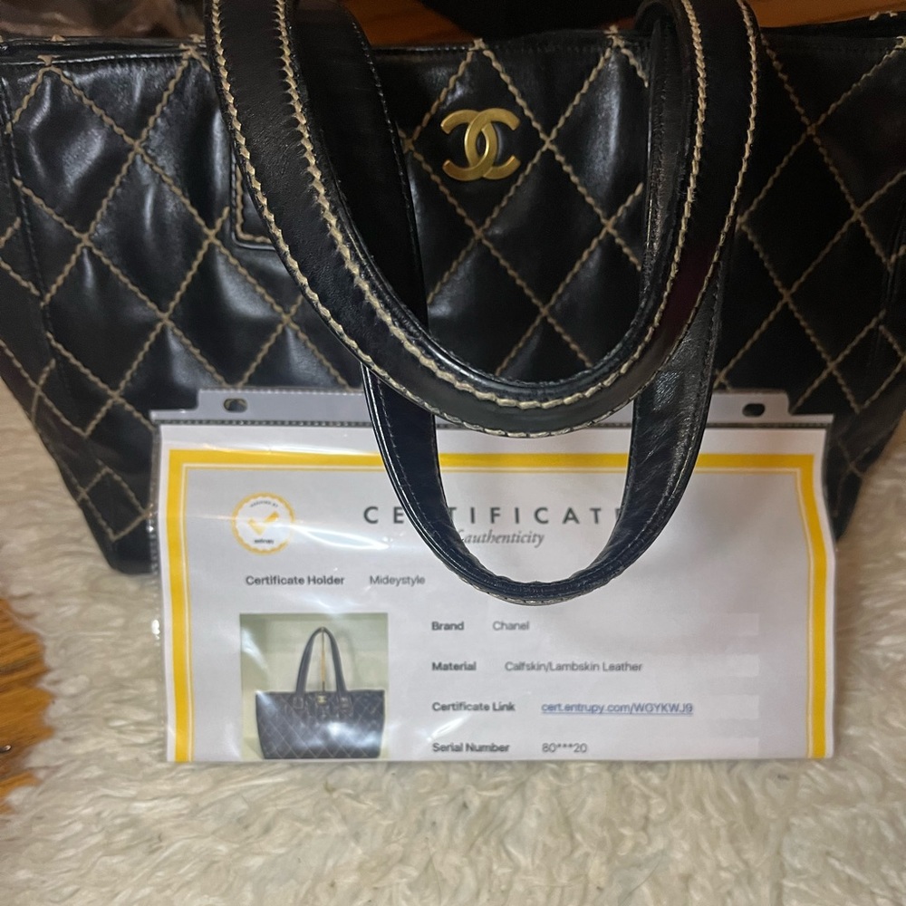 🖤 SOLD🖤Chanel Wild Stitch Handbag